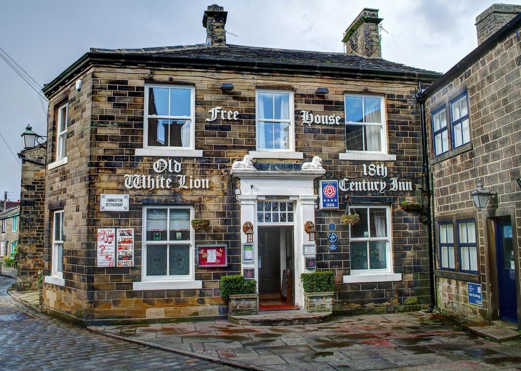 The Old White Lion Hotel Haworth Bagian luar foto